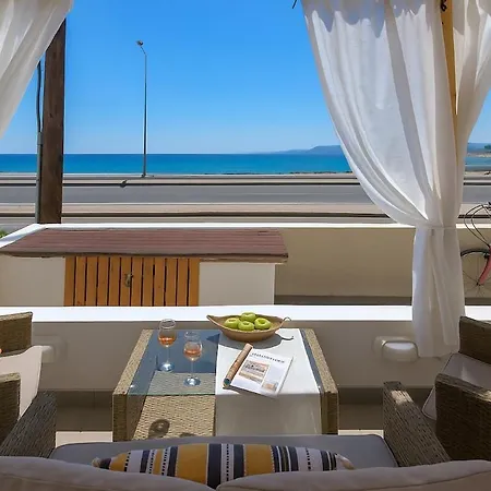 Renovated, Beachfront, Quiet Terrace And Balcony W Views, Near Rhodes Marina Aquavista Lejlighed *